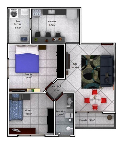 Imagem 9 de 9 de Apartamento Com Area Privativa - Silvestre - Ref: 4701 - V-anp4701