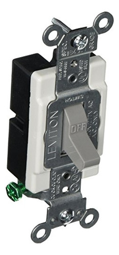 Leviton Cs115-2gy, 15 Amperios, 120/277 Voltios, Conmutador 