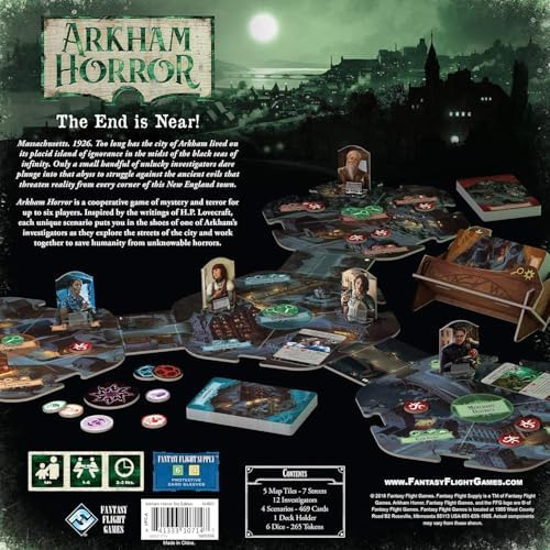 Arkham Horror 3ª Edición, Juego De Misterio | Juego De Mesa