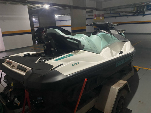 Jet Ski Sea Doo, Gti 130, 2024, 18 Horas, Torre Wake, Carret