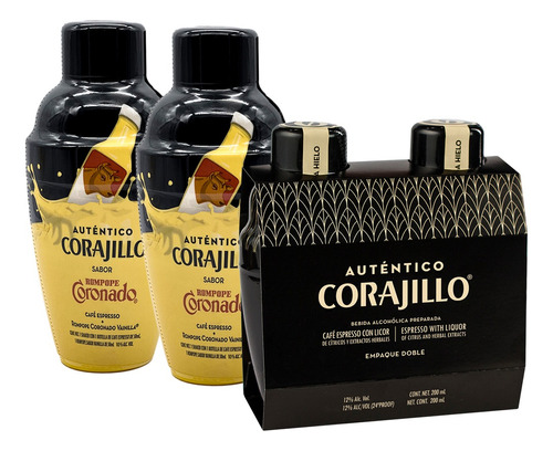 Corajillo Duopack + 2 Piezas Corajillo Coronado (carajillo)