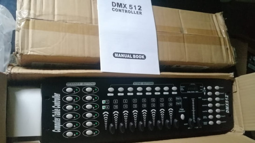 Controlador Dmx, Consola Dmx, Consola Dmx512. Tienda Fisica