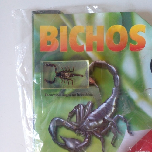 Bicho Coleccionable + Fascículo. Escorpión Negro Indochina