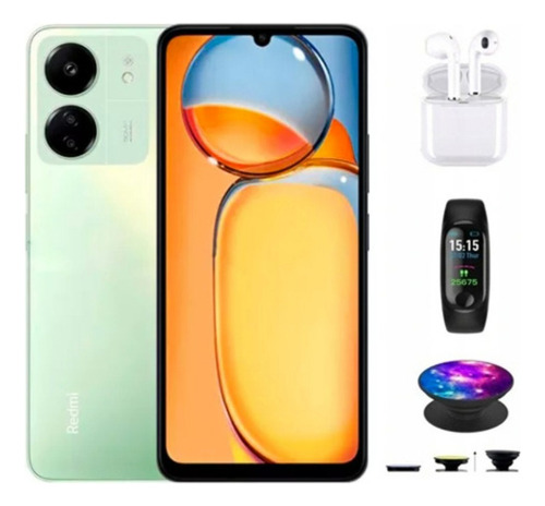 Xiaomi Redmi 13c Dual Sim 128 Gb Verde Marino 4 Gb Ram