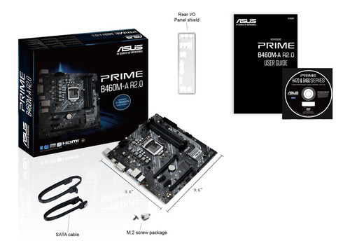 Imagen 9 de 9 de Motherboard B460m-a R2.0 Asus Prime Intel S1200