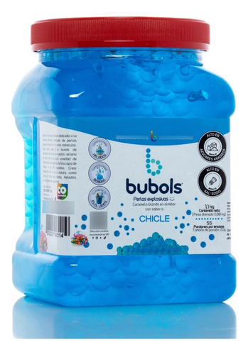 Perlas O Burbujas Explosivas Sabor A Chicle 1.1kg