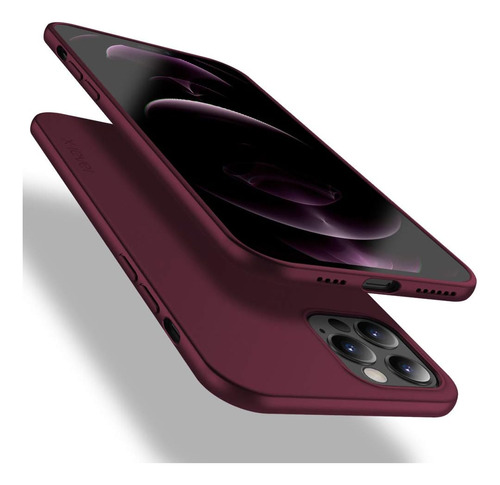 Funda X-level Para iPhone 12 Pro Max Wine