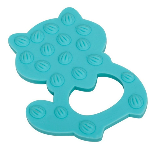 Imagem 2 de 4 de Mordedor De Silicone Guaxinim Verde (+4m) - Buba