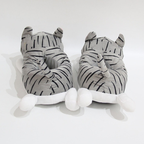 Imagen 10 de 10 de Pantuflas Gato Chii Cerradas Kawaii