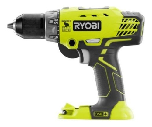 Rotomartillo Inalámbrico 1/2 Ryobi 18v P214 Sin Batería Color Verde