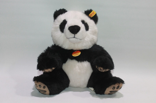 Oso Panda Peluche Steiff Original Importado  28 Cms.