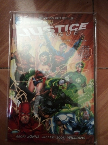 Justice League Volume 1 Origin Jim Lee Tpb Ingles