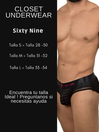 Brief Trusa Hombre Sixty Nine Micro Fibra Logos 69
