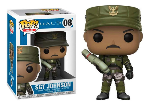 Juegos De Mayo De Funko Pop Halo Sergeant Johnson Styles