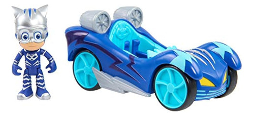 Figura Catboy - Pj Masks Turbo Blast Vehicles - Azul
