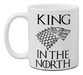 Taza De Cerámica Game Of Thrones King In The North Stark