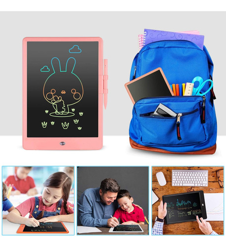 2 Paquete De Tableta De Escritura Lcd Para Niños Doodle Boar