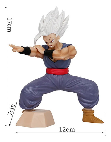 Figura Coleccion Son Gohan Beast Dragon Ball Super Hero 17cm
