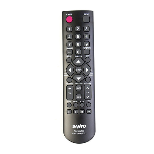 Nuevo Control Remoto Rc200ns00 Para Sanyo Tv Dp39d14m Mdp24e