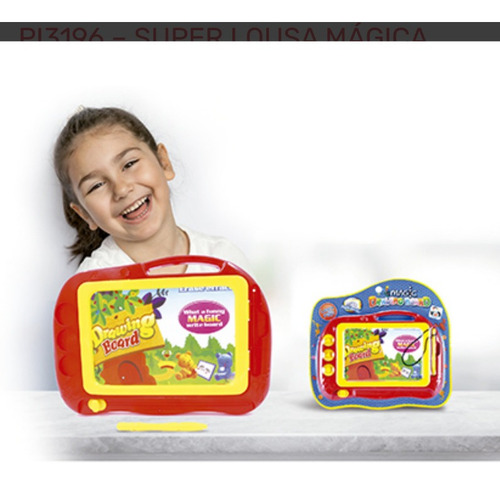 Super Lousa Mágica - Lousinha Magnética Infantil