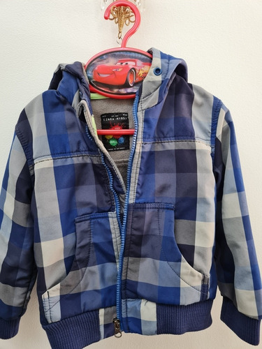 Abrigo Parka Sara Kids Talla 3 Niño Oportunidad Cortavientos