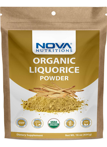 Nova Nutritions Licorice Orgnico Certificado/liquorice Root