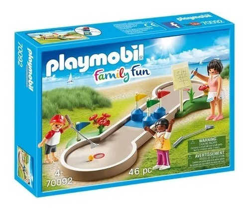 Playmobil 70092 Family Fun Mini Golf Bunny Toys