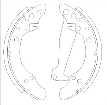 Patim De Freio - Civic 99/ Ho173 - Original Fras-le