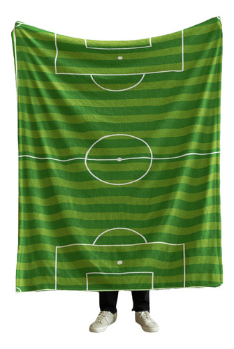 Cobija Frazada Manta Suave Yo Soy La Loca De Los Perros Cancha Futbol Frazada Ligera 110x160cm