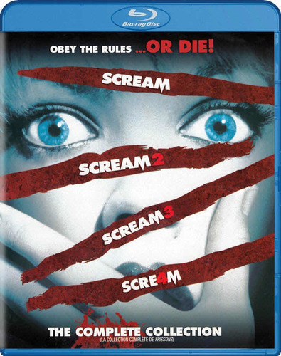 Scream (saga 1/2/3/4) Blu-ray