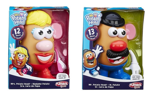 Muñeco Sr Y Sra Cara De Papa Combo X 2 Original Hasbro