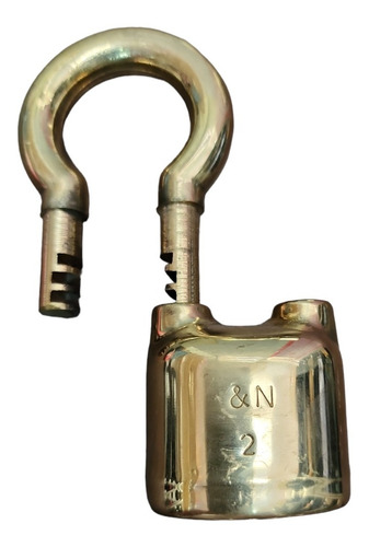Imagen 4 de 10 de 6 X Candado Bronce Tranquera El Centinela 227 Llave Maestra