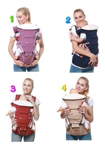 Hermoso Practico Canguro Ergonómico Bebé Multifuncional