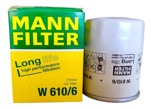 Filtro Aceite Mann W610/6 Long Life