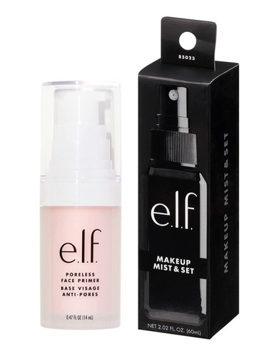 Elf Primer Poros Y Fijador De Maquillaje Set Original 