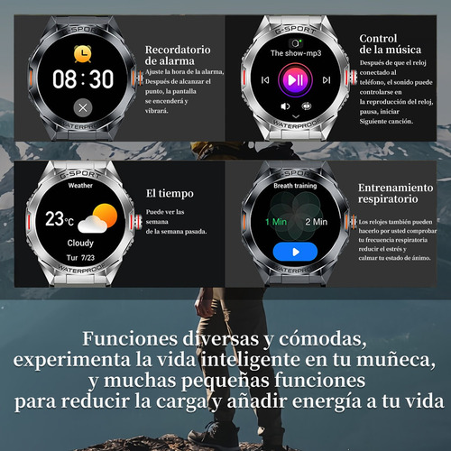 Reloj Inteligente Smartwatch Bluetooth Reloj Deportivo Para Hombre Función De Llamada A Prueba De Caídas Impermeable Inteligente Smart Watch