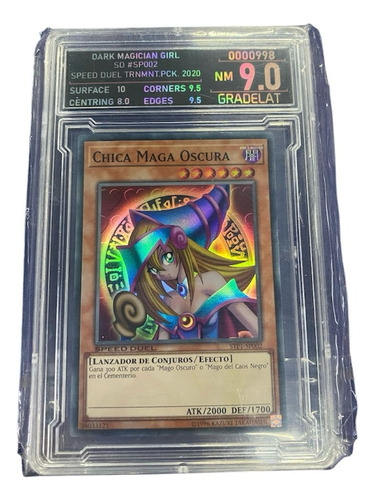 Yu-gi-oh! Dark Magician Girl - Graded Card 9.0