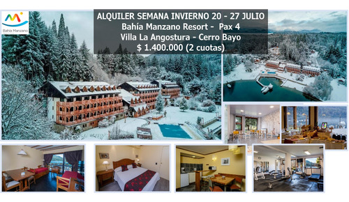 Bahía Manzano Alquiler Pax 4 Vacaciones Invierno 20 Al 27 De Julio 2024