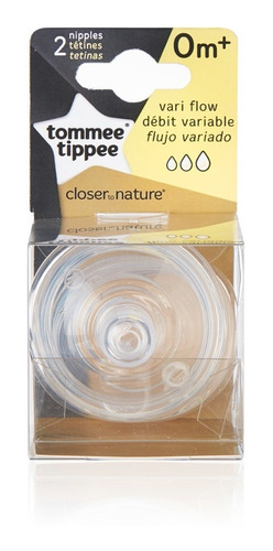 Tetina Tommee Tippee Flujo Variable 2pz