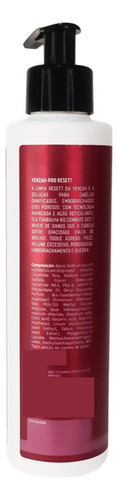 3x Shampoo Reset7 Yenzah Reconstrutor Ácido Itacônico