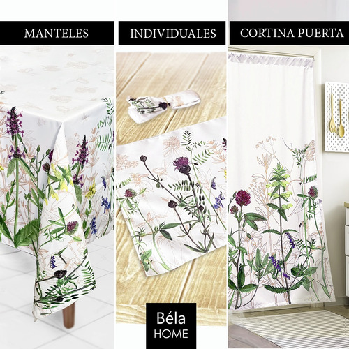 Cortinas Cocina Béla Home Estampada .60 Alto X 2m Ancho