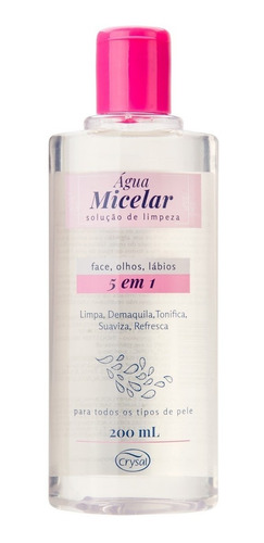 Água Micelar 5x1 Limpa, Demaquila, Tonifica Suaviza Refresca