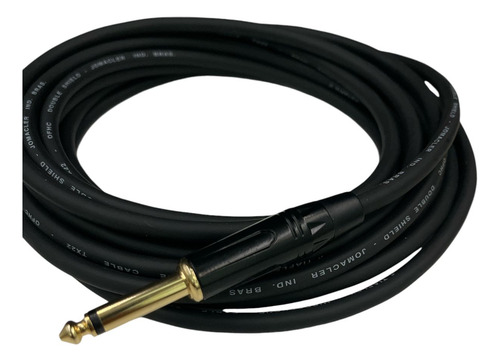 Cabo Profissional P10 Mono Para P2 Estéreo - 50 Metros