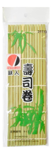 Makisu Tapete Para Hacer Sushi 24 X 24 Cm Bamboo - 2 Piezas