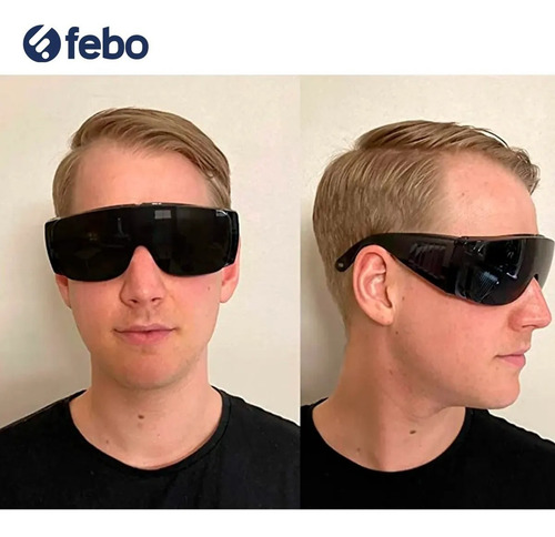 Imagen 7 de 8 de Lentes De Protección Trabajadores Acrílico Febo