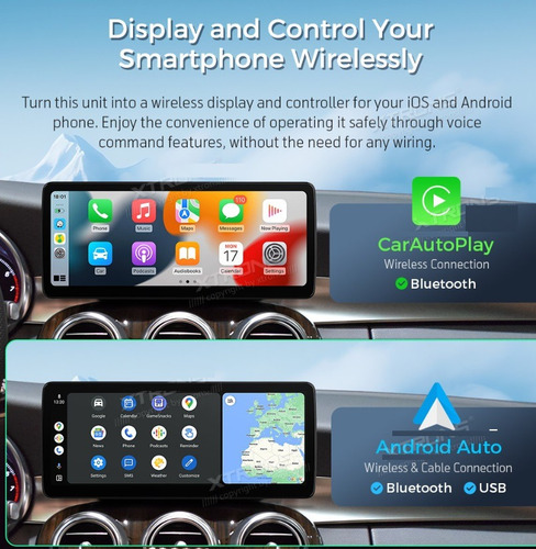 Mercedes Benz Pantalla 12.3 Clase C Glc 2015-2019 Android Hd