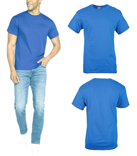Camiseta Para Caballero Playera Gildan Algodón Set De 2