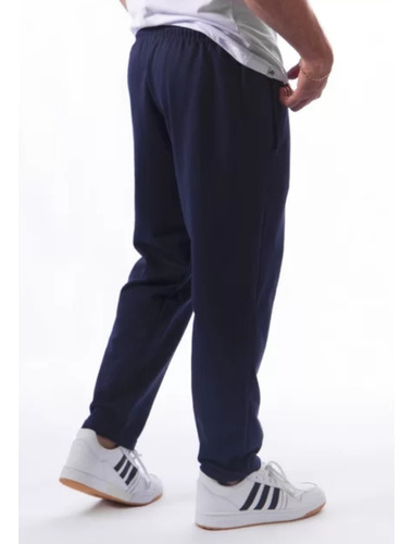 Pantalón Deportivo Hombre Jogging Felpa Sin Puño + Bolsillos