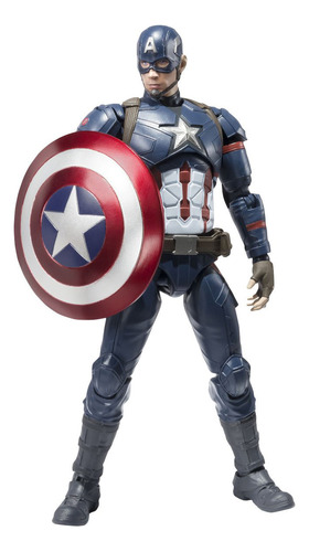 Figura De Acción Móvil Shf Captain America Civil War 1/12