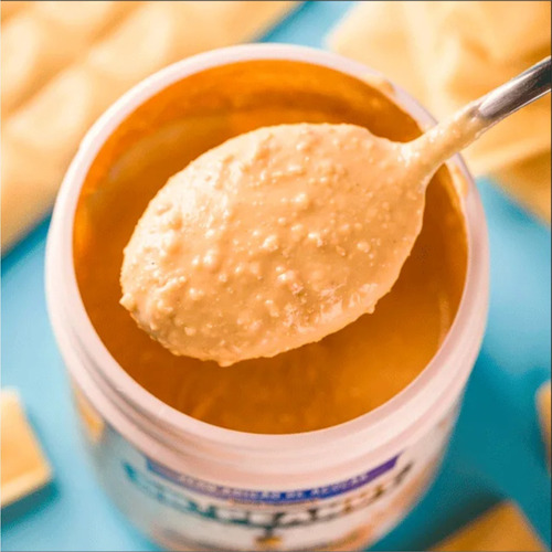 Dr. Peanut Pasta De Amendoim Do C Whey Isolado 600g Sabor Chocolate Branco